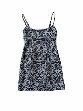 Urban Outfitters Black White Slip Dress XS